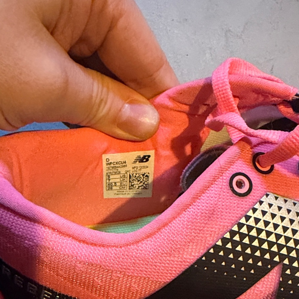 New Balance FuelCell Rebel v4
Women's Pink and Black Athletic Shoes - Picture 4 of 8